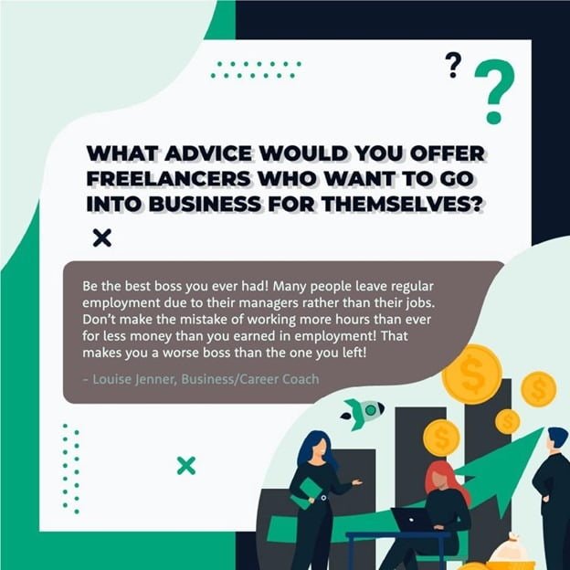 advice for freelancers going self employed
